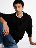 Black Flag Embroidery Terry Hoody  Men