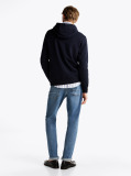 Blue Flag Embroidery Terry Hoody  Men