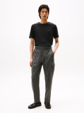 Black Interlock Knit T-Shirt  Men