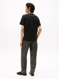 Black Interlock Knit T-Shirt  Men