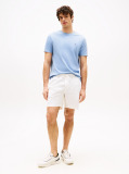 Blue Interlock Knit T-Shirt  Men