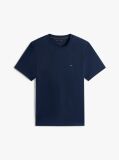 Blue Interlock Knit T-Shirt  Men