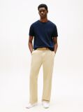 Blue Interlock Knit T-Shirt  Men