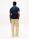 Blue Interlock Knit T-Shirt  Men