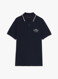 Blue Logo Embroidery Polo  Men