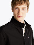 Black Relaxed Harrington Jacket  Men