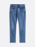 Blue Bleecker Slim Straight Leg Jeans  Men
