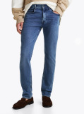 Blue Bleecker Slim Straight Leg Jeans  Men