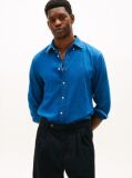 Blue Regular Fit Chambray Shirt  Men