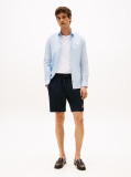 Blue Flex Slim Fit Poplin Shirt  Men