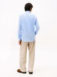 Blue Flex Slim Fit Poplin Shirt  Men