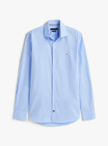 Blue Flex Slim Fit Poplin Shirt  Men