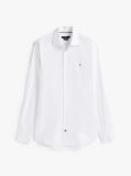 White Flex Slim Fit Poplin Shirt  Men