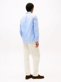 Blue TH Flex Regular Fit Print Shirt  Men