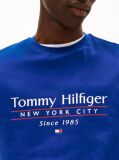 Blue Logo Crew Neck T-Shirt  Men