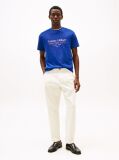 Blue Logo Crew Neck T-Shirt  Men