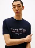 Blue Logo Crew Neck T-Shirt  Men
