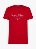 Red Logo Crew Neck T-Shirt  Men