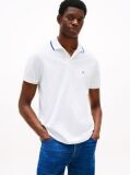 White Performance Tipped Regular Polo  Men