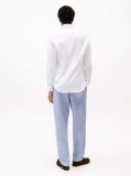 White Smart Casual Flex Slim Fit Shirt  Men