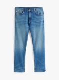 Blue Whiskered Straight Leg Jeans  Men