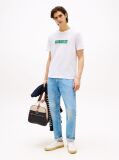 White Logo Graphic T-Shirt  Men