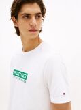 White Logo Graphic T-Shirt  Men