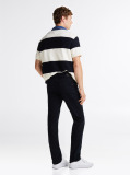 Blue Denton Straight Leg Jeans  Men