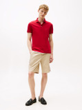 Red Slim Fit Signature Polo Shirt  Men