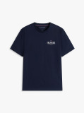 Blue Logo Crew Neck T-Shirt  Men
