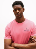 Pink Logo Crew Neck T-Shirt  Men