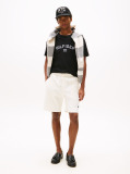 Black Hilfiger Flock Tee  Men