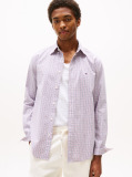 Multi Flex Poplin Small Tartan Shirt  Men