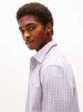 Multi Flex Poplin Small Tartan Shirt  Men