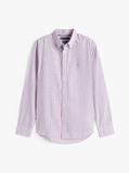 Multi Flex Poplin Small Tartan Shirt  Men
