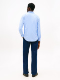 Blue Performance Mid Scale Gingham Shirt  Men