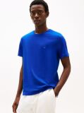 Blue Flag Embroidery T-Shirt  Men