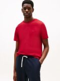 Red Flag Embroidery T-Shirt  Men