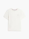 Beige Flag Embroidery T-Shirt  Men
