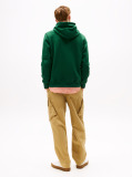 Green Flag Embroidery Fleece Hoody  Men