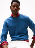 Blue Essential Fleece Sweatshirt  Men