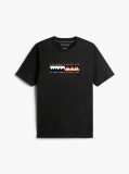Black Logo Crew Neck T-Shirt  Men