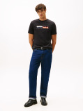 Black Logo Crew Neck T-Shirt  Men