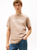 Beige Hilfiger Monotype T-Shirt  Men