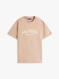 Beige Hilfiger Monotype T-Shirt  Men