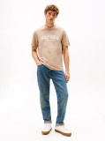 Beige Hilfiger Monotype T-Shirt  Men