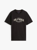 Black Hilfiger Monotype T-Shirt  Men