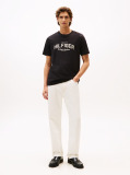 Black Hilfiger Monotype T-Shirt  Men