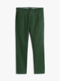 Green Denton Straight Twill Chinos  Men
