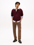 Brown Harlem Pleated Tapered Corduroy Chinos  Men